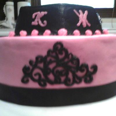 Hot Pink And Black Birthday
