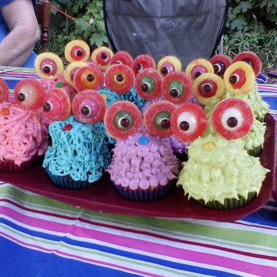 Monster Cupcakes
