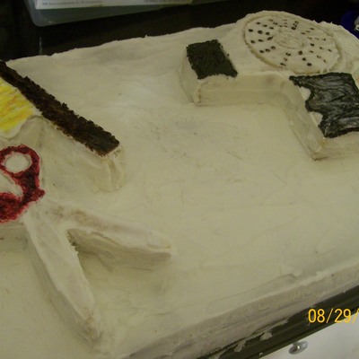 Hair Stylist Birthday Cake