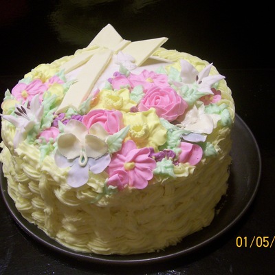 Basket Weave Cake