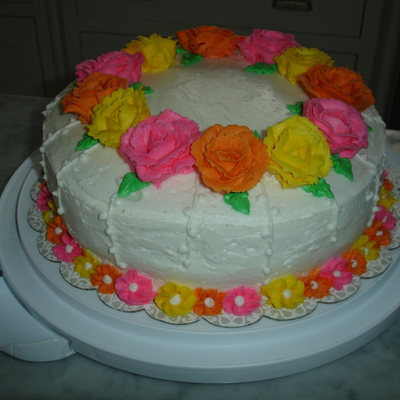 Wilton Course 1 Final Cake