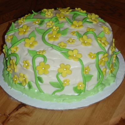 Yellow Flower Cake
