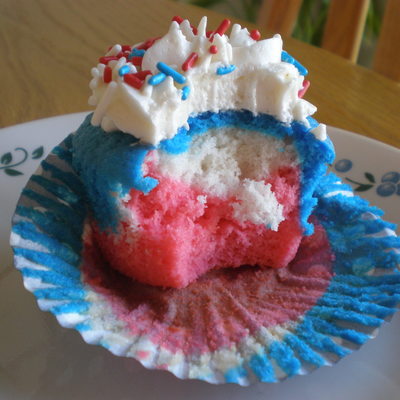 July Fourth Cupcakes