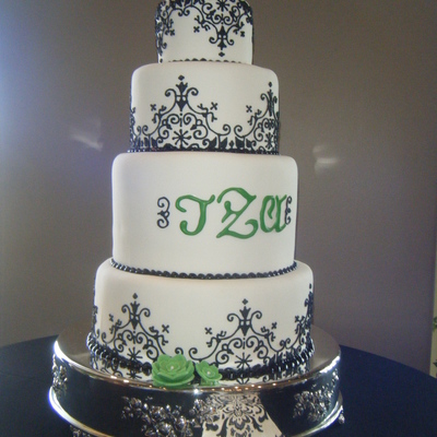 Black, White And Green