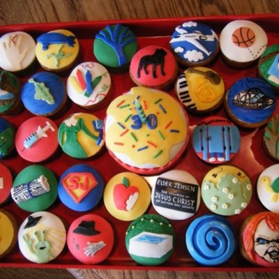 30Th Birthday Cupcakes