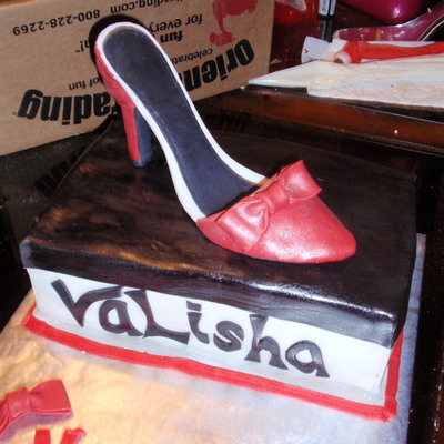 Stiletto Shoe Cake