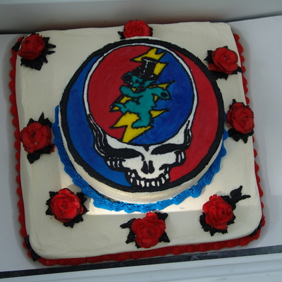 Grateful Dead Cake