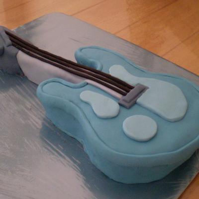 Blue Electric Guitar