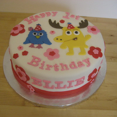 Moose And Zee Birthday Cake