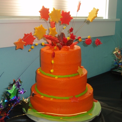 Explosion Cake