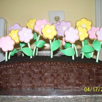 Flower Pot Cake