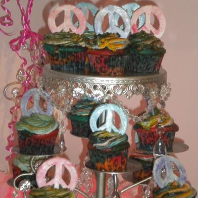 Peace Cupcakes