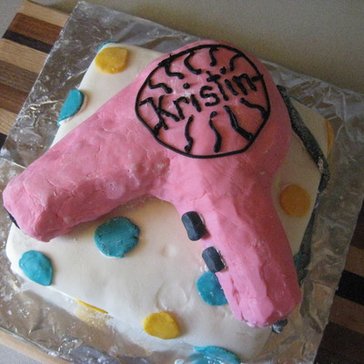 Hair Dryer Cake