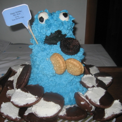 Cookie Monster And Half Moon Cookies