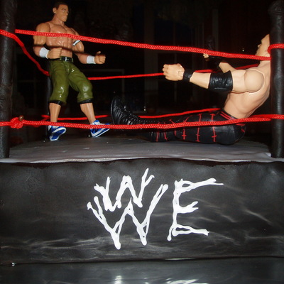 Wrestling Ring Birthday Cake