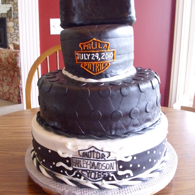 Harley Wedding Cake