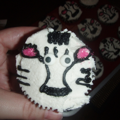 Zebra Cupcake