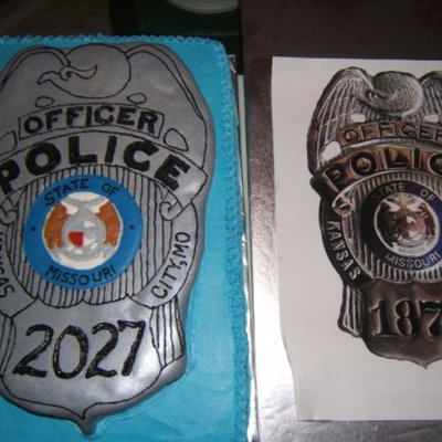 Police Academy Grad Cake