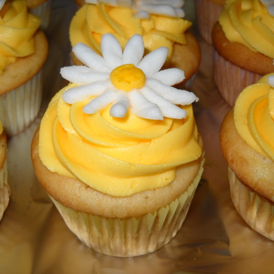 Daisy Cupcakes