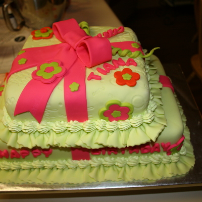 My Lime Green Cake