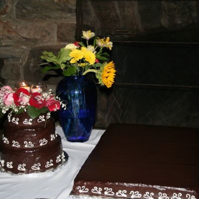 Double Chocolate Ganache Cake