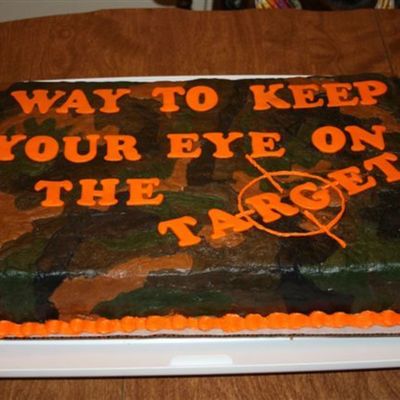 Way To Keep Your Eye On The Target!