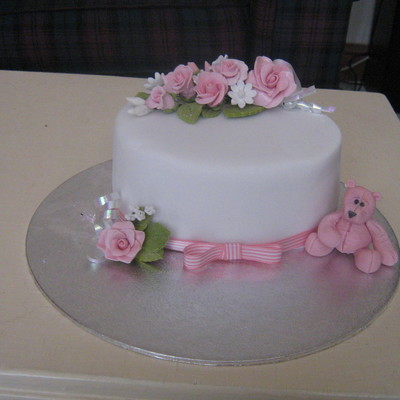 Baby Home Coming Cake