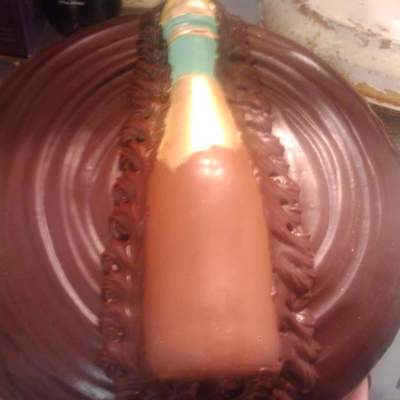 Mikes Happy Beerday Cake!