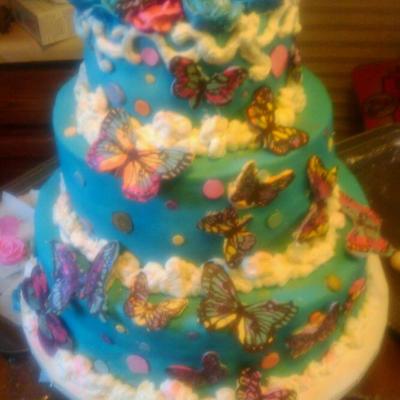 Butterfly Cake