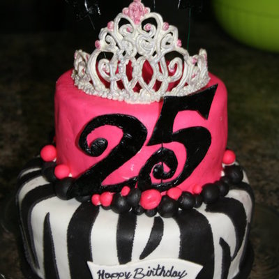 Brooke's 25Th Birthday Cake