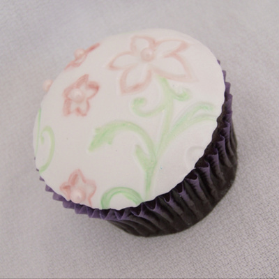 Floral Cupcake