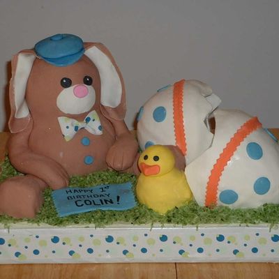 Bunny, Chick, And Egg