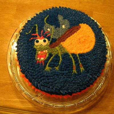 Raymone From Princess & The Frog Birthday Cake