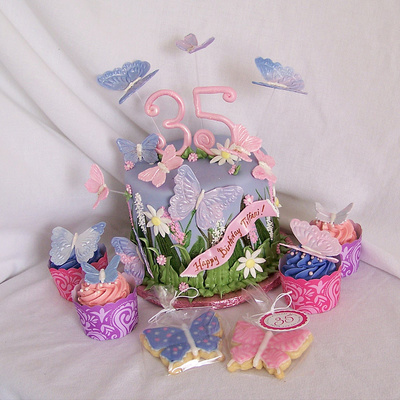 Butterfly Party Setup