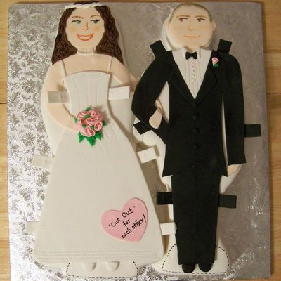 Paper Dolls Bridal Shower