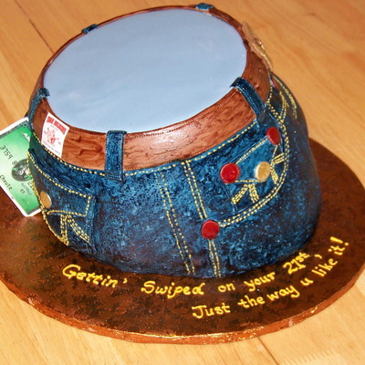 Silly Jeans Cake
