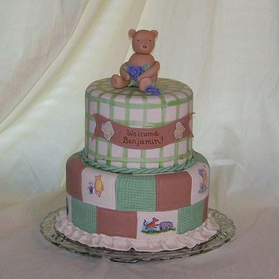 Classic Pooh Nursery Cake