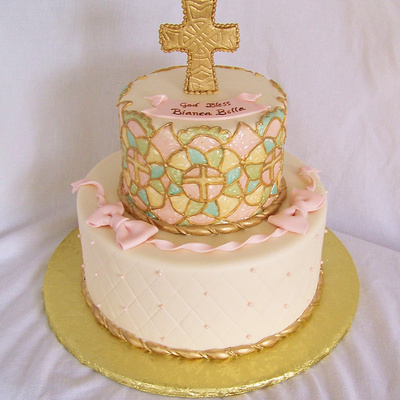 Baptism Cake