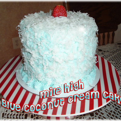 Sky High Coconut Cream Cake!