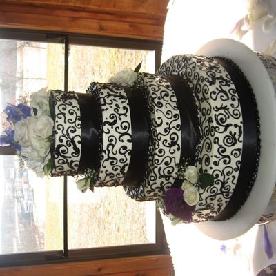 Mike And Dee's Wedding Cake