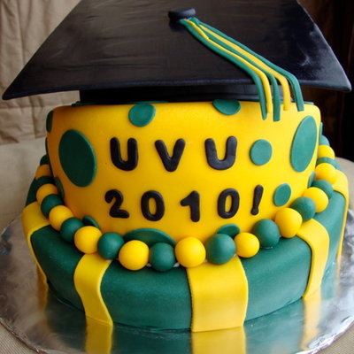 Uvu Graduation Cake