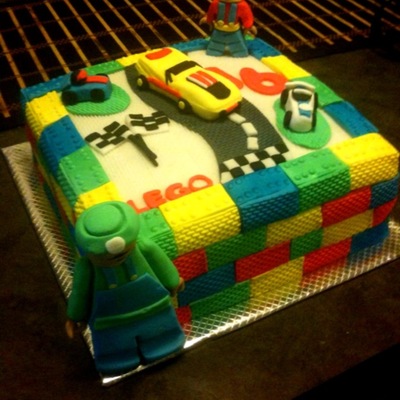 Lego Birthday Cake
