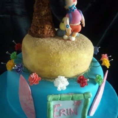 Dora The Explora Hawaiian Cake