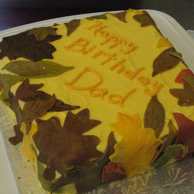 Dad's Birthday Cake