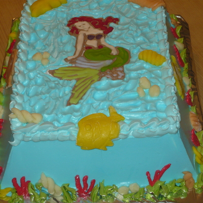Ariel Cake