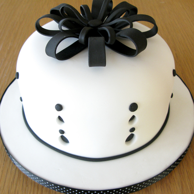 Black And White Cake