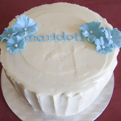 White Chocolate Mud Cake