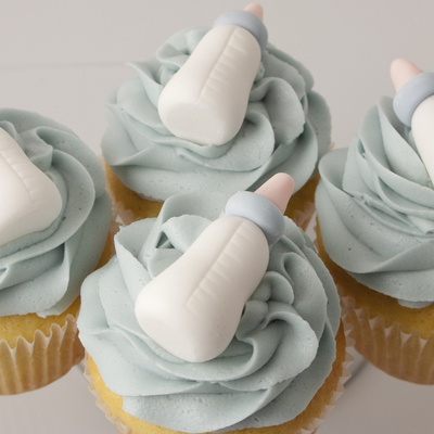 Baby Bottle Cupcakes