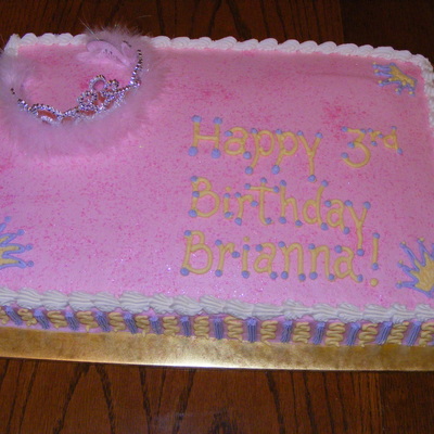 Pink Buttercream And Glitter