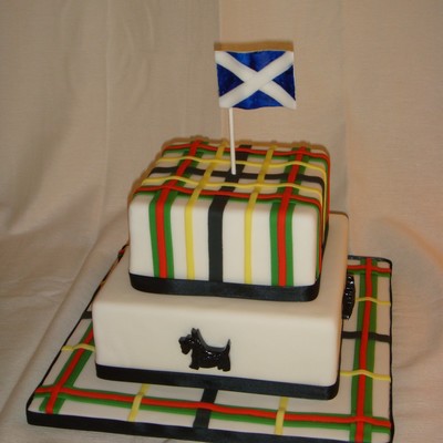 Scottish Groom's Cake